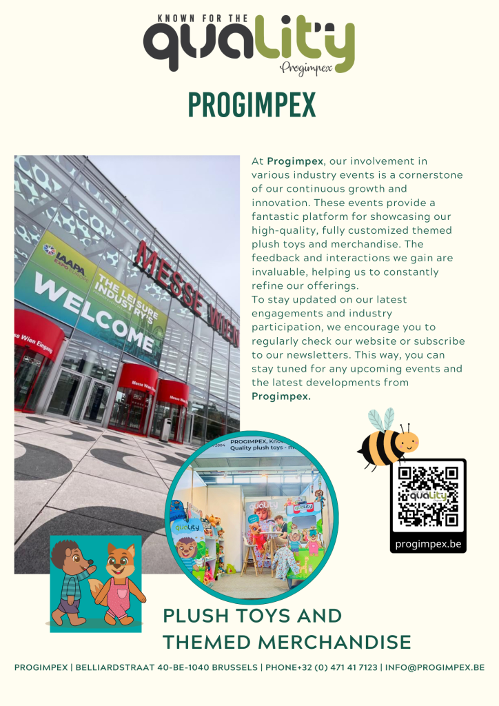 The Importance of Theming in the Recreation Market and Our Plush Toys, Progimpex product experience