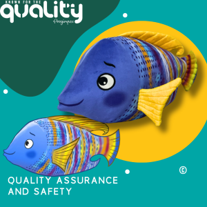 Progimpex, High Quality Plush Toys, The Perfect Fish Plush Pillow