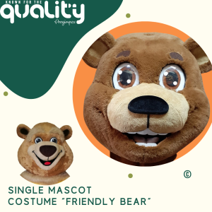 Progimpex, Single Productions Mascot Costumes Friendly Bears