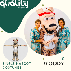 Progimpex, Single Productions Mascot Costumes Woody, Panter