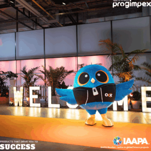 Progimpex, Custom mascot costumes for companies, sports clubs, swimming pools, brands, and products. Eclipse Foundation Inflatable Mascot Costume